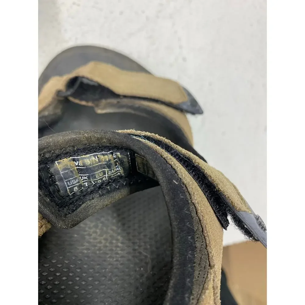 Men Teva Hudson leather outdoor hiking performance strap sandals shoes, 8